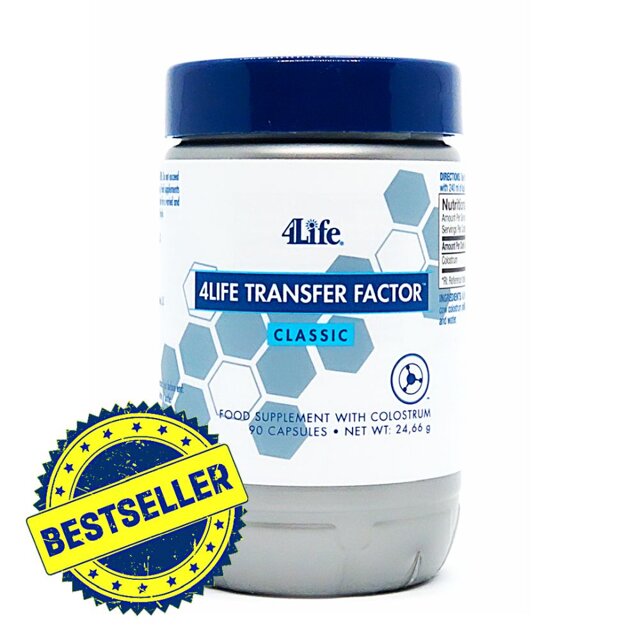 Transfer Factor Classic | 600 mg | 90 caps, dietary supplement, 4Life, USA 